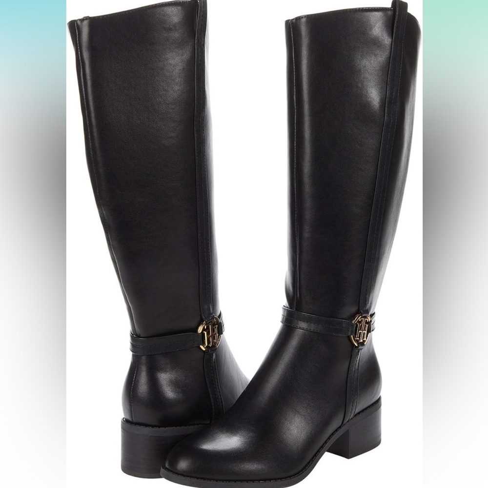 Tommy Hilfiger Wide Calf Boots